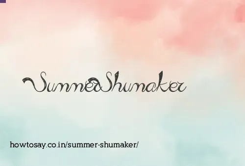 Summer Shumaker