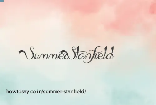 Summer Stanfield