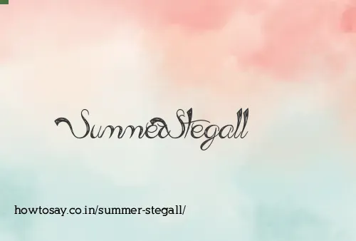 Summer Stegall