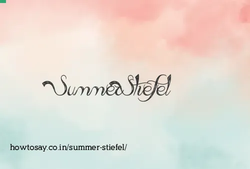 Summer Stiefel
