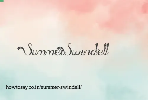 Summer Swindell