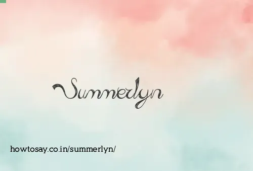 Summerlyn