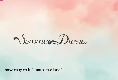 Summers Diana