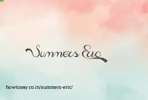 Summers Eric