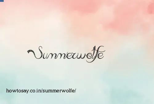 Summerwolfe