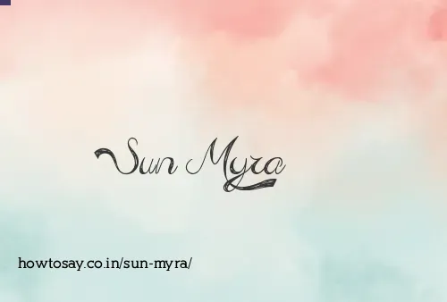 Sun Myra