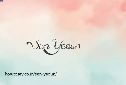 Sun Yeoun