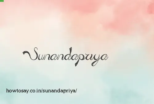 Sunandapriya