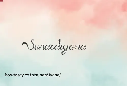 Sunardiyana