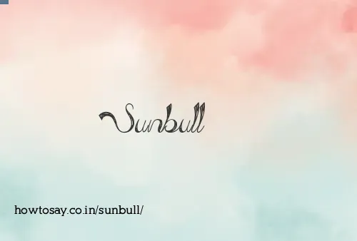 Sunbull