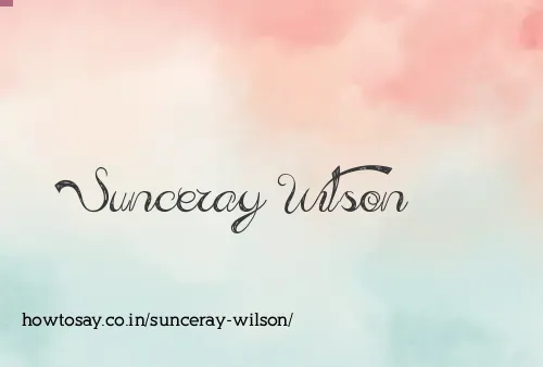 Sunceray Wilson