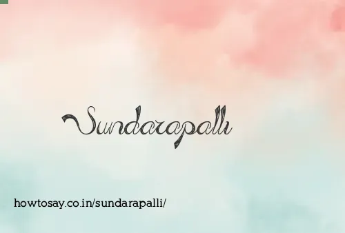 Sundarapalli