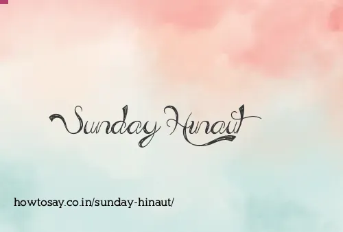 Sunday Hinaut