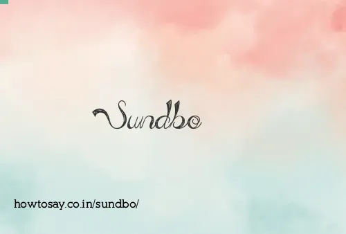 Sundbo
