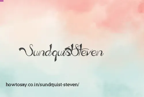 Sundquist Steven