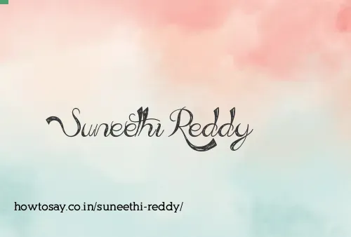 Suneethi Reddy