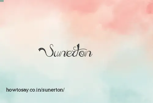 Sunerton