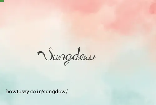 Sungdow