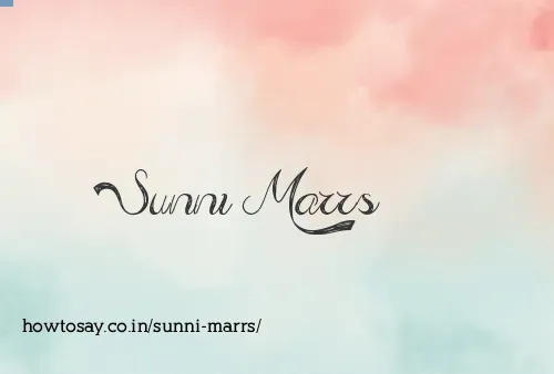 Sunni Marrs
