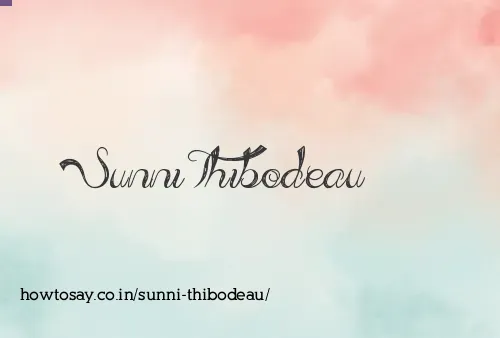 Sunni Thibodeau