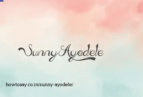 Sunny Ayodele