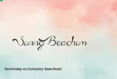 Sunny Beachum
