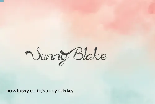 Sunny Blake