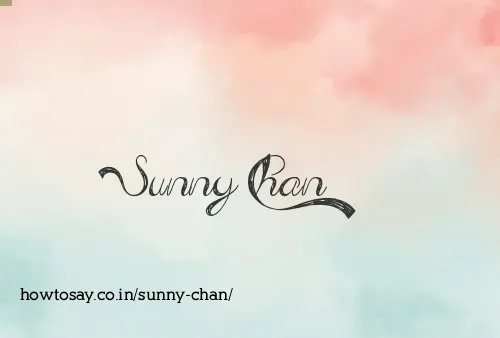 Sunny Chan