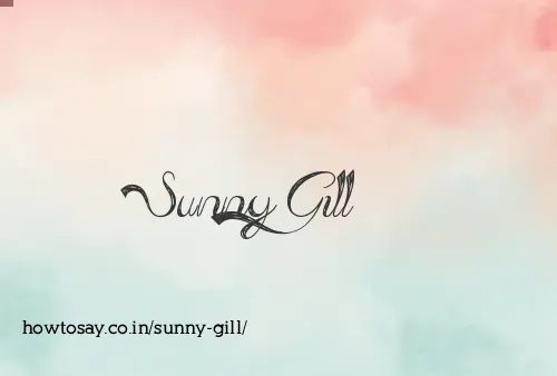 Sunny Gill