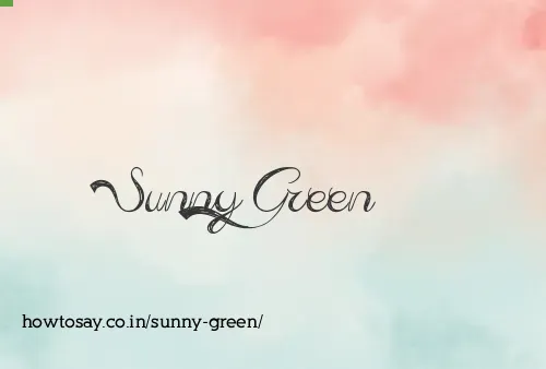 Sunny Green