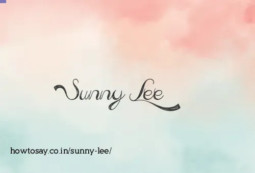 Sunny Lee
