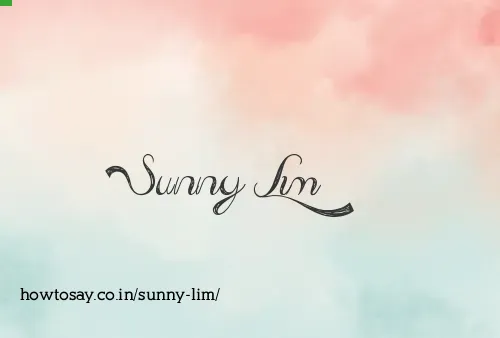 Sunny Lim