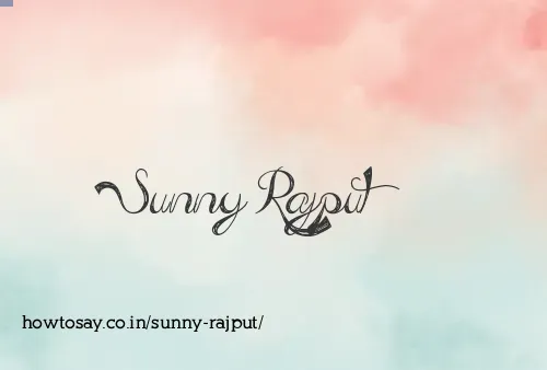 Sunny Rajput