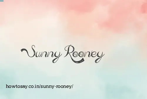 Sunny Rooney