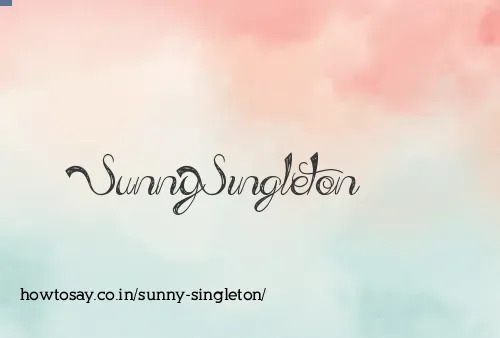 Sunny Singleton