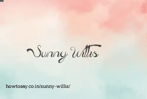 Sunny Willis