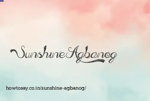 Sunshine Agbanog