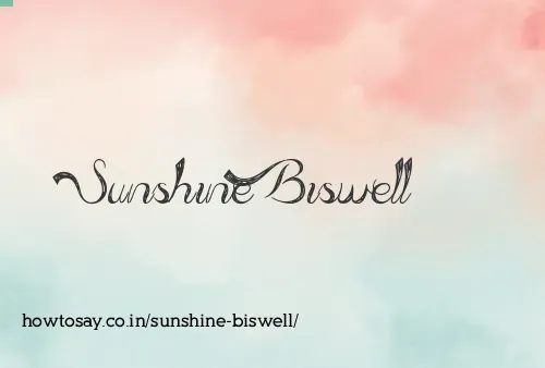 Sunshine Biswell