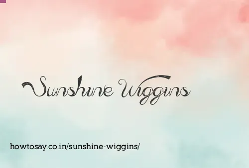 Sunshine Wiggins