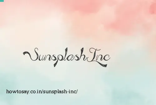 Sunsplash Inc