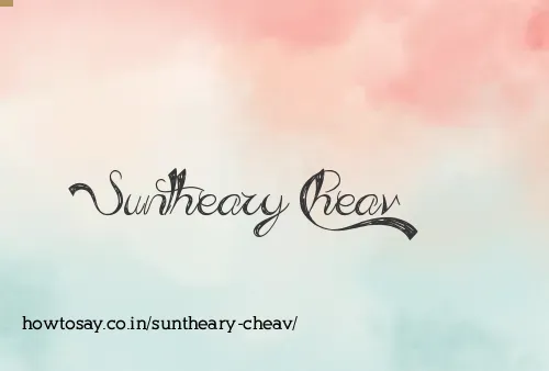 Suntheary Cheav