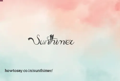Sunthimer