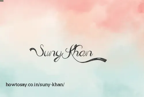 Suny Khan