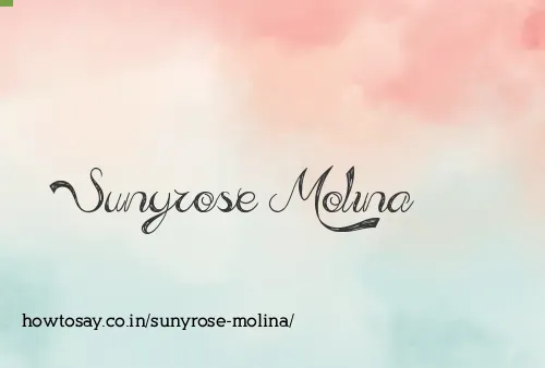 Sunyrose Molina