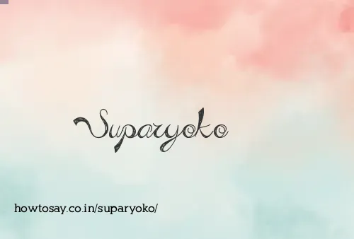 Suparyoko