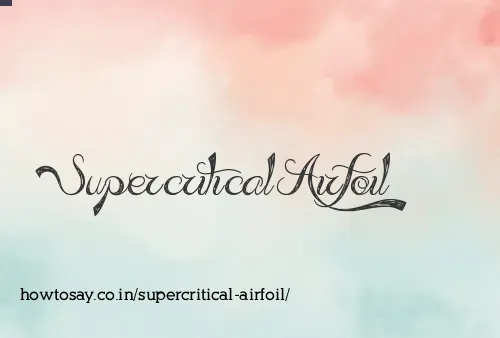 Supercritical Airfoil