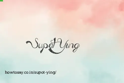 Supot Ying