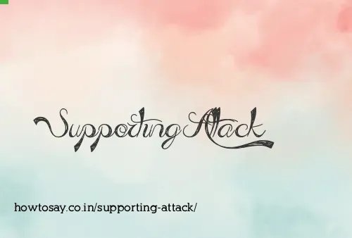 Supporting Attack