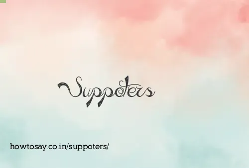 Suppoters