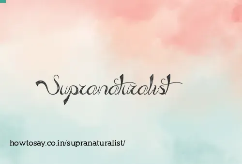 Supranaturalist